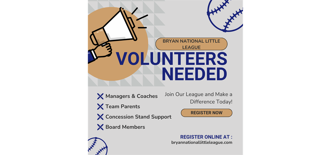 Spring 2025: Volunteers Needed
